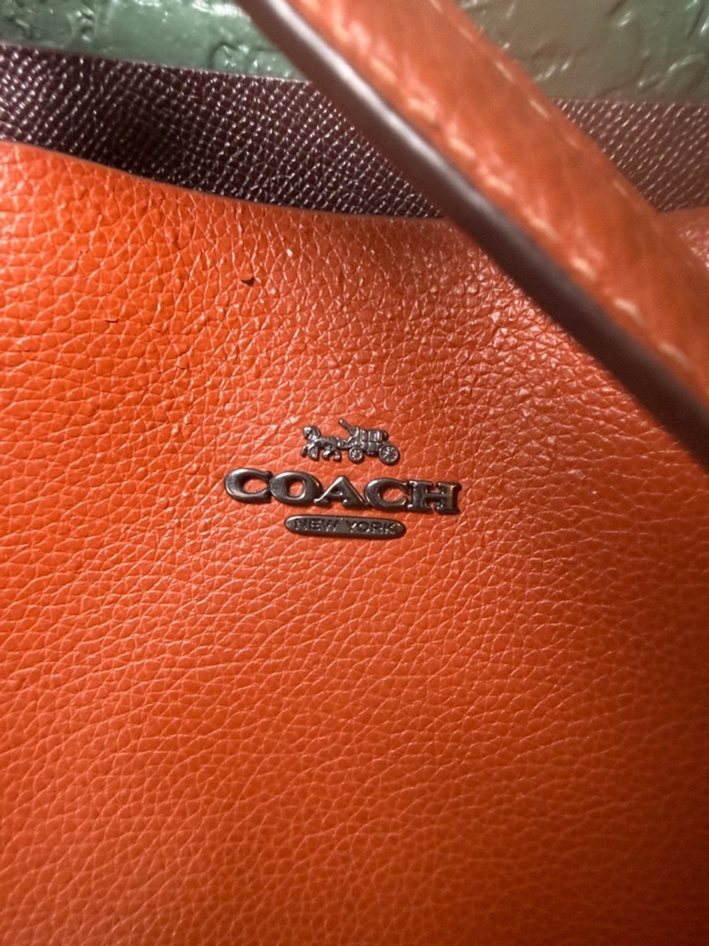 Coach Mollie Pebble Leather Tote Bag - Picture 3 of 15